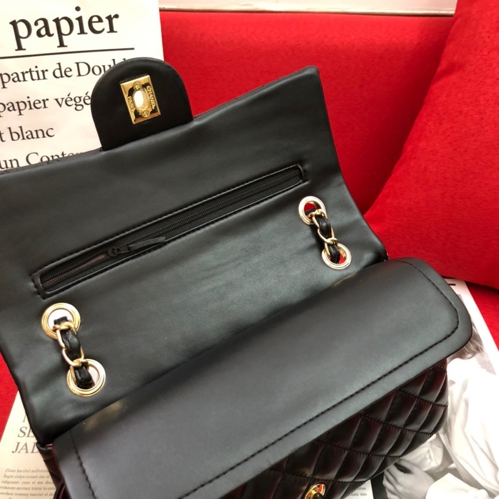 hanel Medium Classic Flap Bag CF Shoulder Bag - Picture 6 of 7